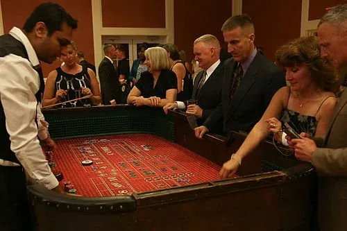 Ilustracija live casino stola